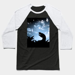 Jurassic Sky Baseball T-Shirt